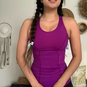 Lululemon strappy back tank sz 4